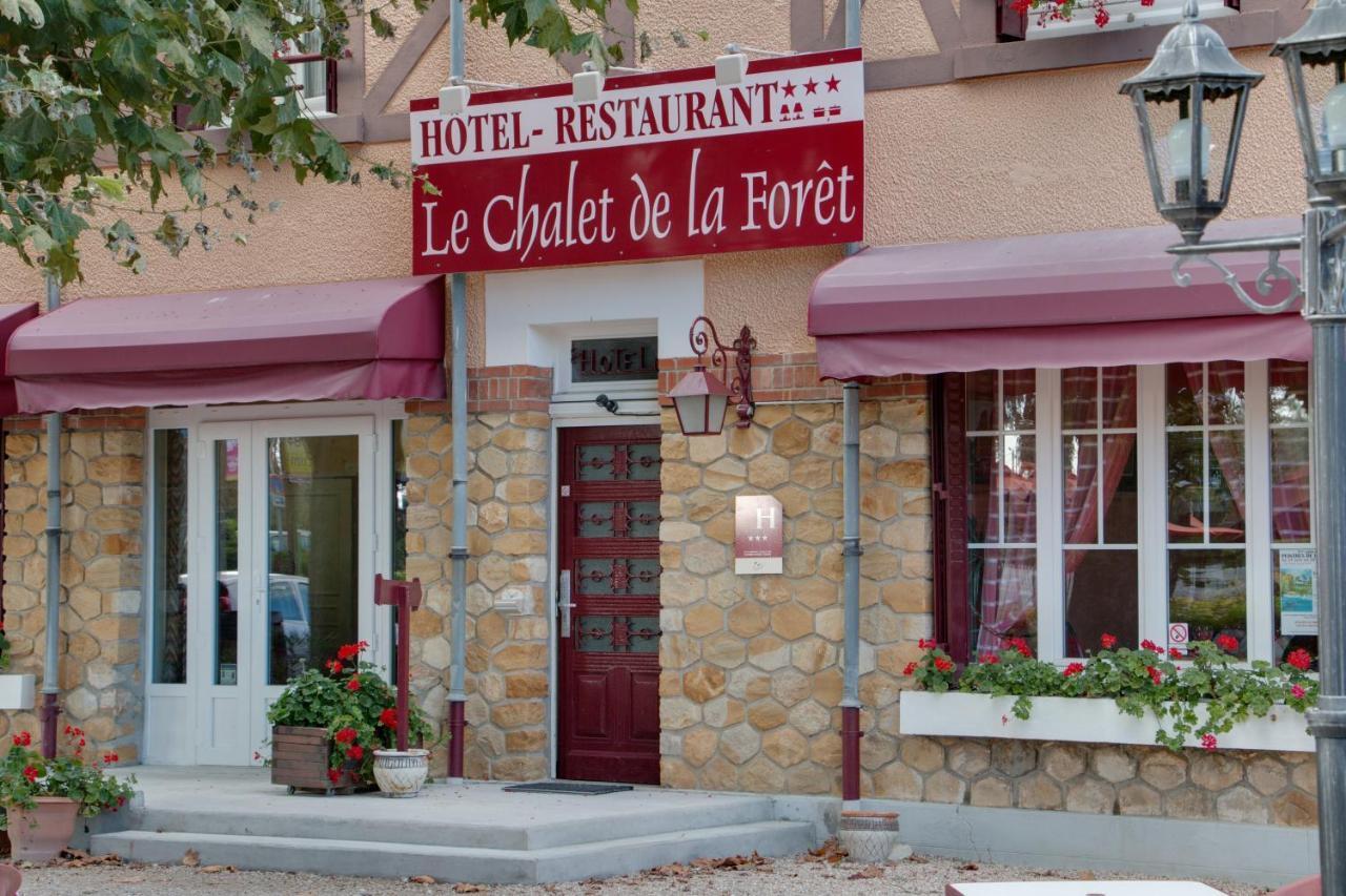 Le Chalet De La Foret Hotel 3 Etoiles Et Restaurant Vierzon Exterior foto